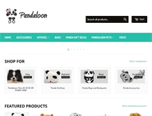 Tablet Screenshot of pandaloon.com